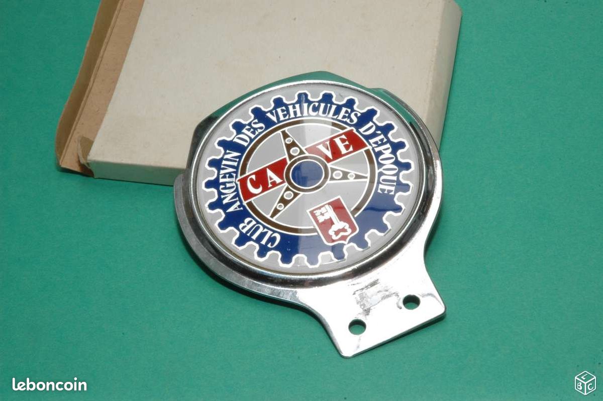Plaque C.A.V.E pour Véhicule collectionneur (image 1)