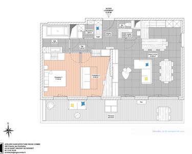 Appartement 399 000 € - 72 m²