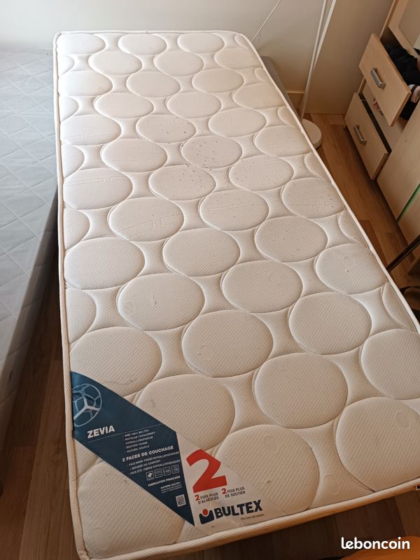 Matelas Bultex et sommier Ikéa à emporter jeudi avant déménagement (image 2)