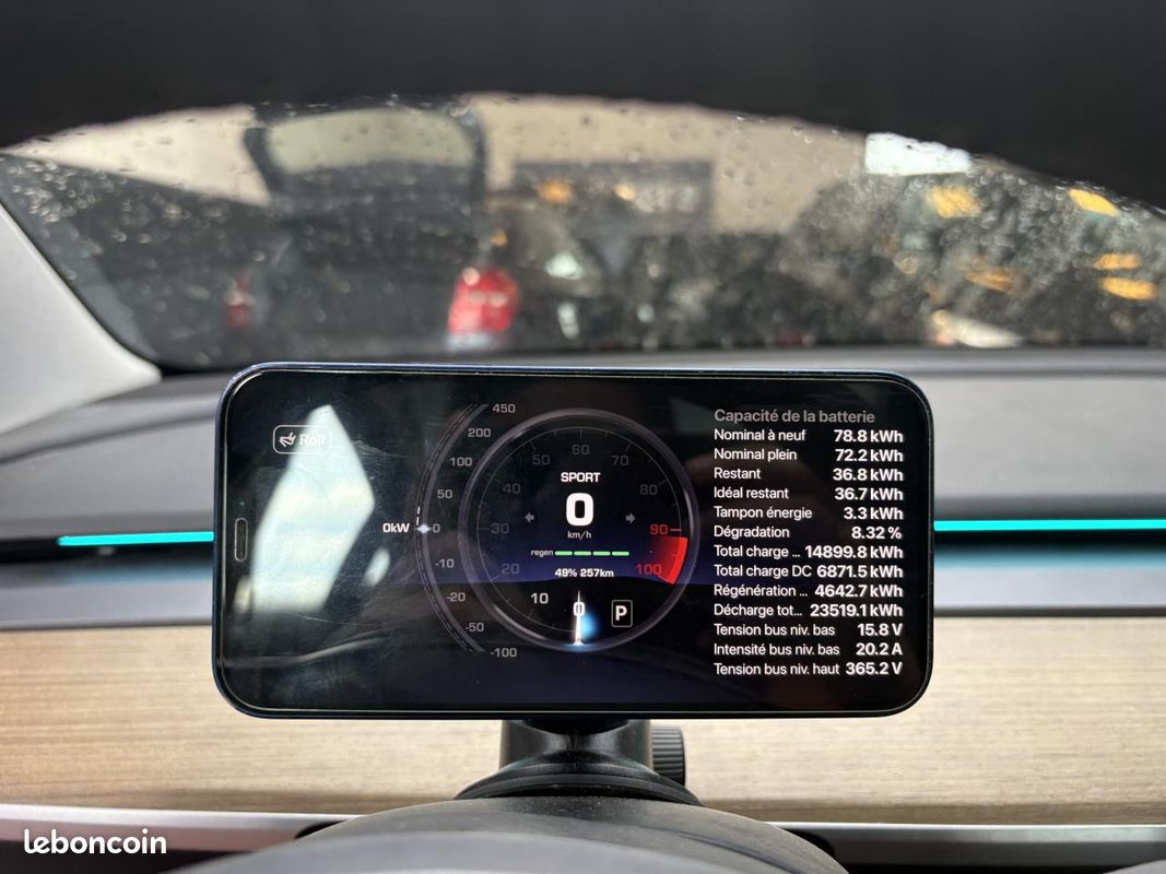 TESLA MODEL 3 ELECTRIC 500 82KWH GRANDE-AUTONOMIE 4WD DUAL-MOTOR BVA ( entretien exclusif tesla ) (image 7)