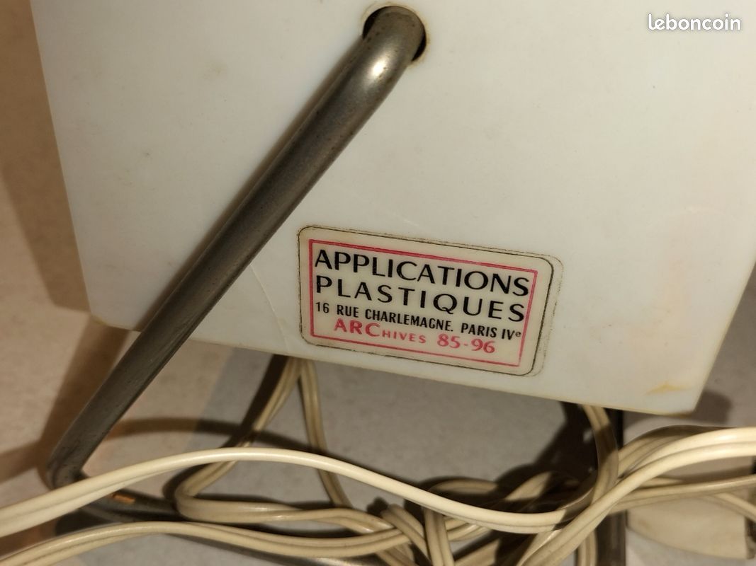 Lampe publicitaire Graetz rétro vintage garage atelier pub radio télévision hifi (image 3)