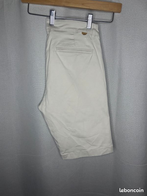 Short golf MW500, décathlon, homme, S, beige Vêtements
