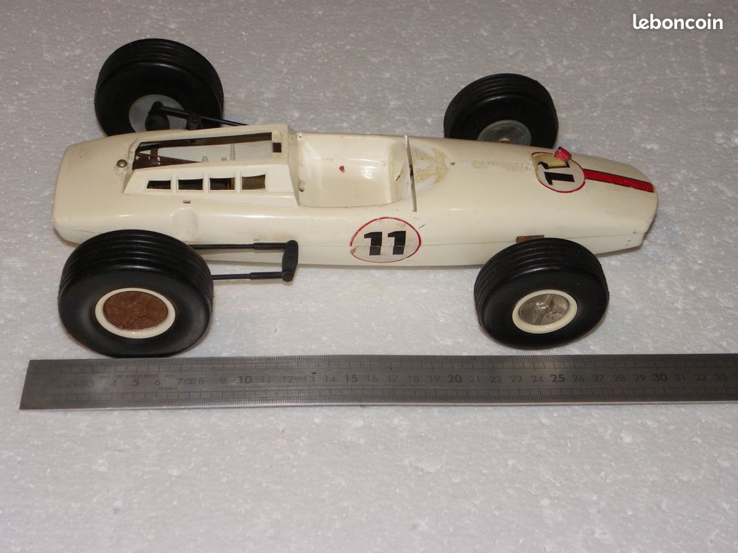 Joustra #2191 Formule 1 Monte-Carlo Voiture à Friction Vintage - Tôle - CEJI