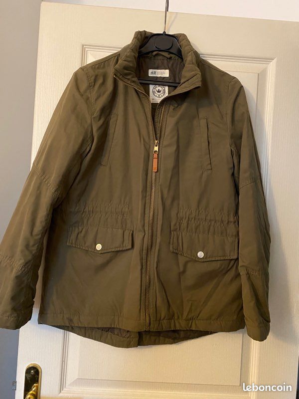 Parka H&M 11-12 ans kaki (image 2)