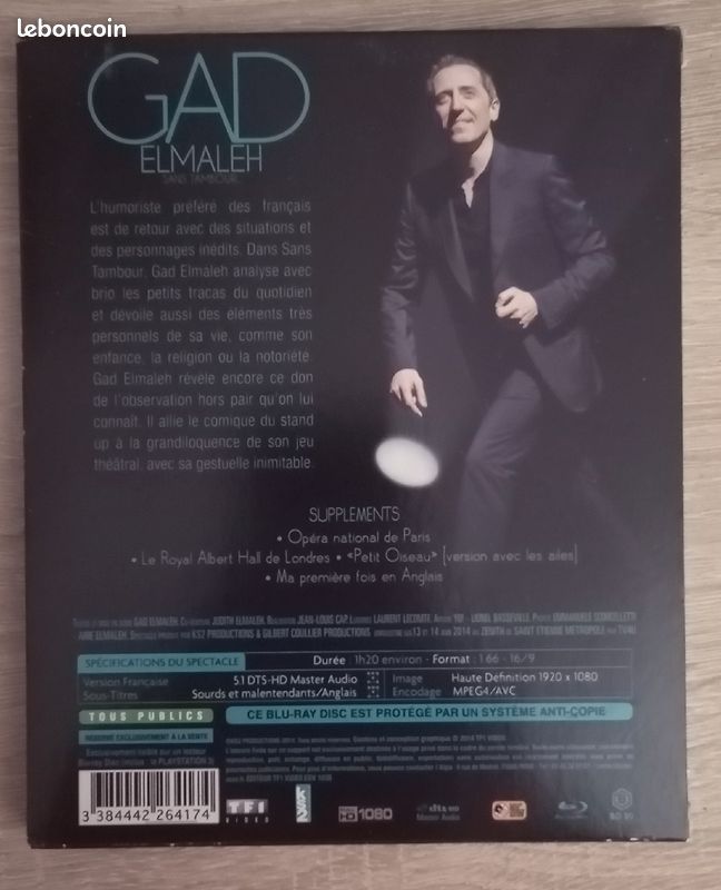 Gad elmaleh : sans tambour - blu-ray (image 2)