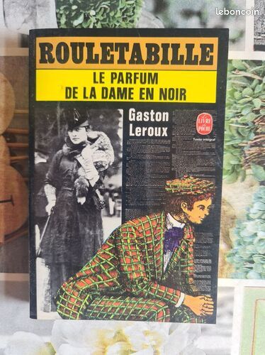 [Livre] Rouletabille, le parfum de la dame en noir - Très bon état (image 1)