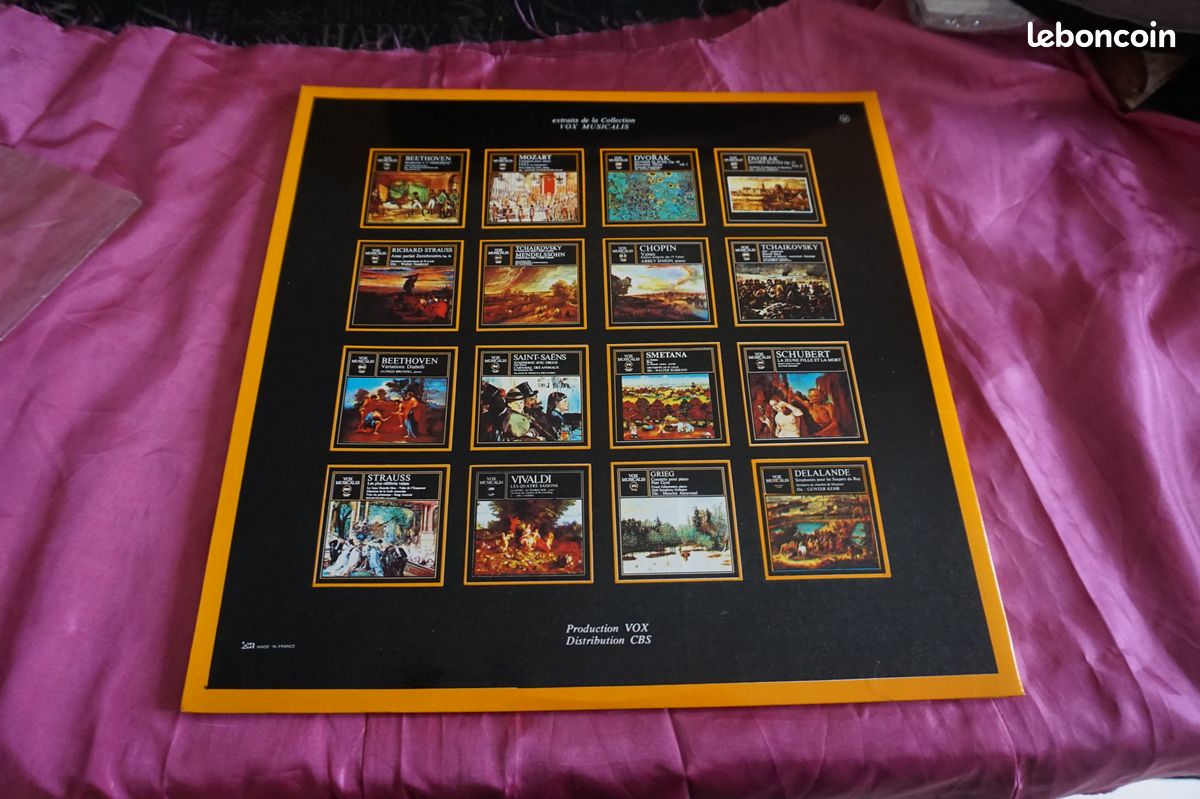 Disque vinyle 33 tours Mozart symphonie 40 et 41 (image 2)