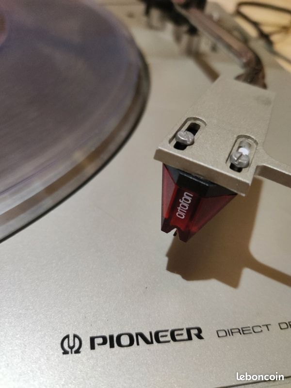 PLATINE VINYLE PIONEER PL-200X Direct-Drive Auto-Return + Ortofon stylus 3E neuf EUR 185,00 - FR