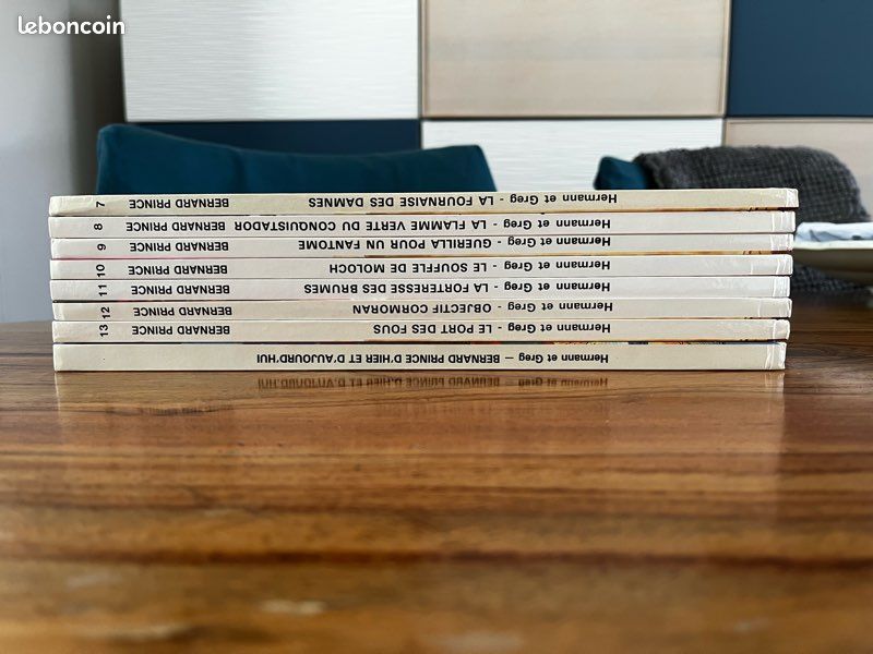 Lot 8 BD Bernard Prince Greg Hermann rééditions BE/TBE (image 9)