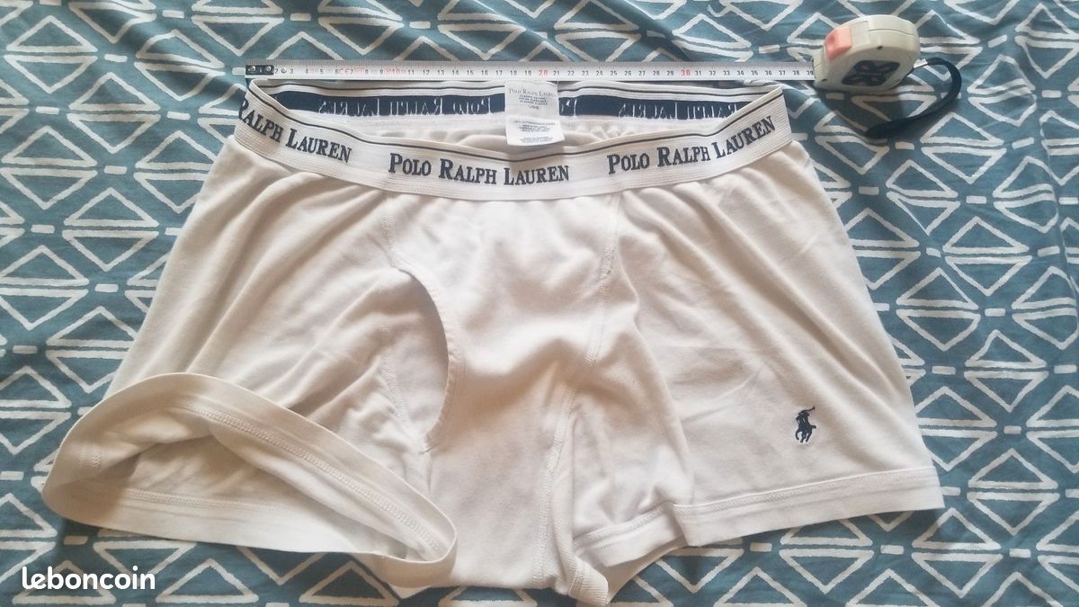 Boxer Polo Ralph Lauren blanc size L (image 1)