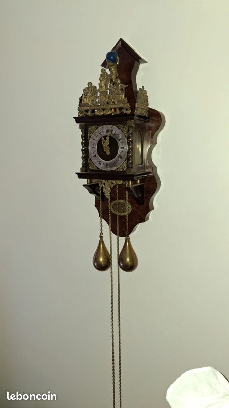 Horloge Hollandaise murale, ancienne (image 2)