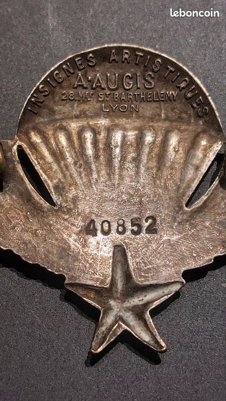 INSIGNE INDOCHINE, 3ÈME Régiment Étranger D'infanterie, Augis Lyon EUR