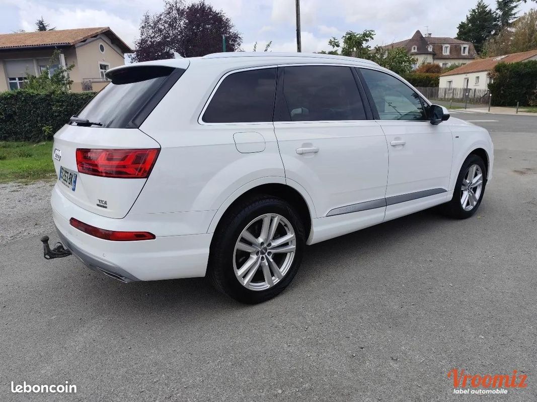 Audi Q7 3.0 TDI 218 S-LINE QUATTRO 7 PLACES / REPRISE POSSIBLE (image 4)
