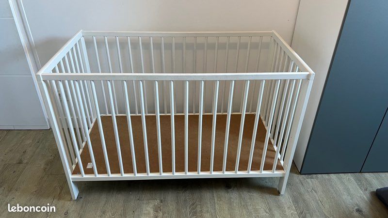 Lit bébé modèle Gulliver IKEA 60x120 (image 1)