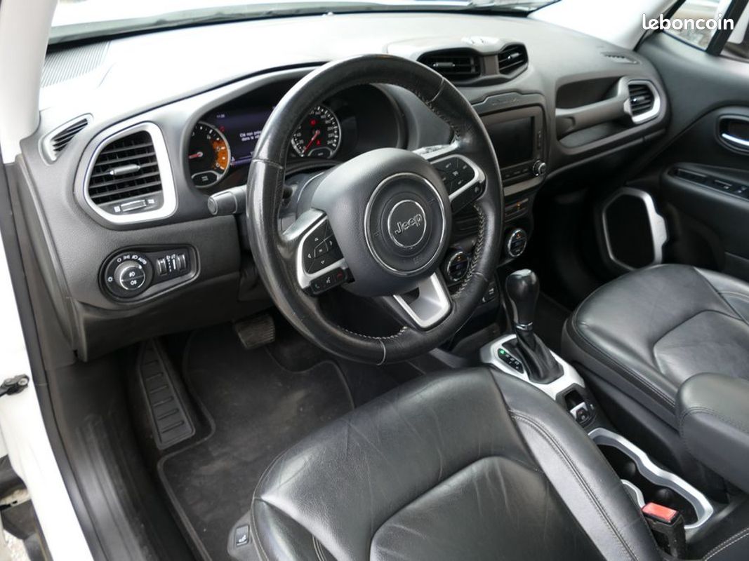 JEEP RENEGADE 2.0 MULTIJET 140 Ch LIMITED 4X4 BVA TOIT OUVRANT (image 13)
