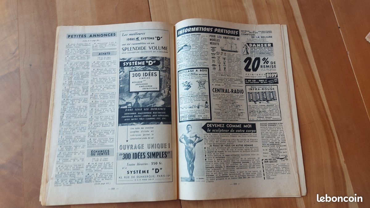 Revue bricoleur : Système D n°143 - Novembre 1957 - magazine vintage de bricolage (image 6)