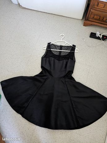 Robe patineuse noire La Redoute 36 Vêtements