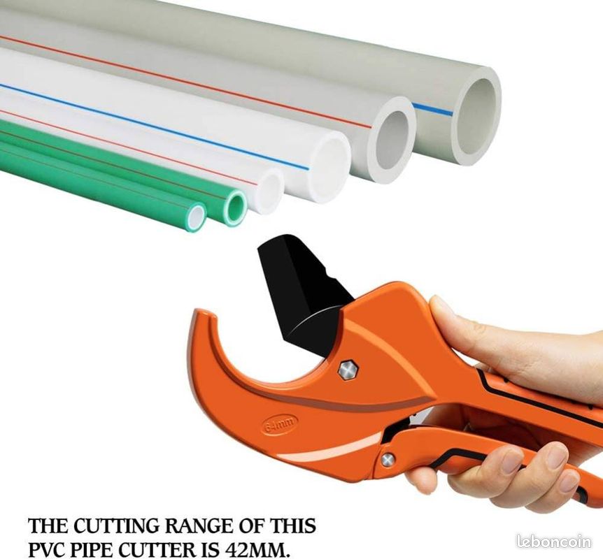 Coupe-tube en Plastique, Coupe-tube en PVC Ă Cliquet - Neuf - Livraison comprise âââ (image 4)