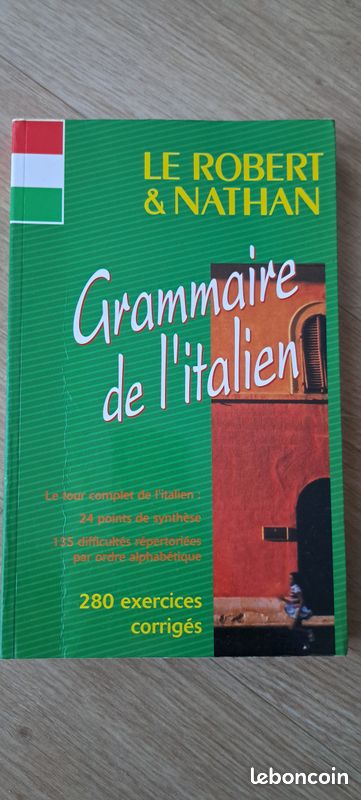 Grammaire de l'italien -le Robert et Nathan (image 1)