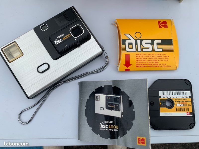 Appareil photo Kodak disc 4000 Photo, audio vidéo