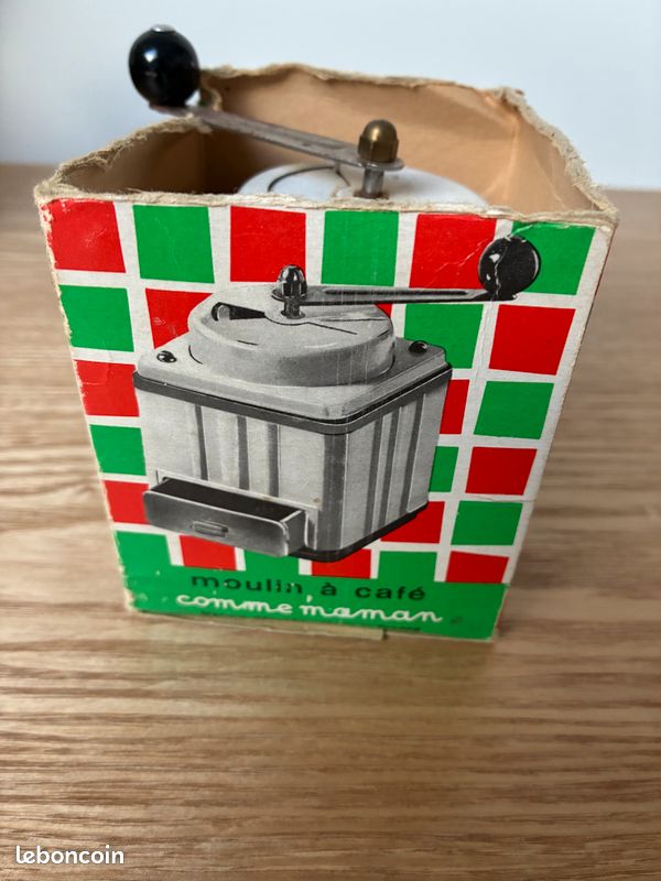 Jouet Moulin à Café Miniature "comme Maman" - Neuf, Fabrication Française, Plastique