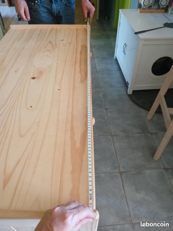 Bureau en pin (image 7)
