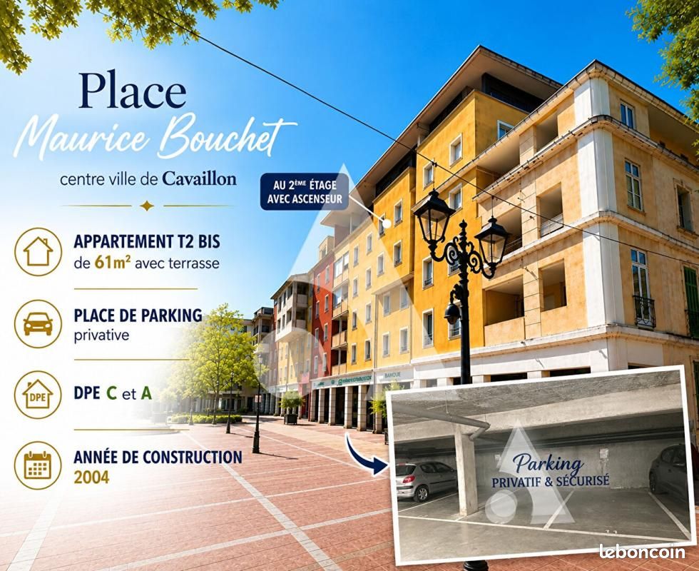 Appartement 2 pièces 61 m² · à Cavaillon · 61 m² · 160 000 €