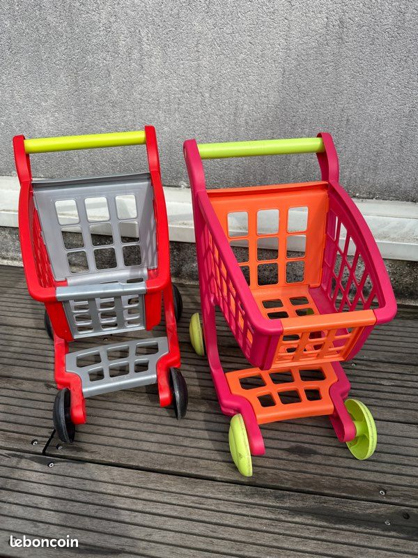 Lot de 2 caddies enfants (image 1)
