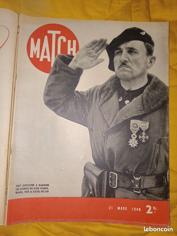 8 numéros match 1940 ww2 (image 6)