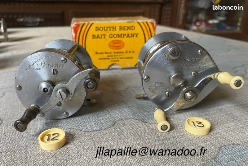 Moulinets anciens : le fil d'une collection