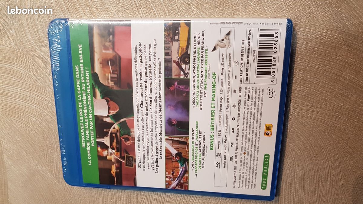 Blu-ray Gaston Lagaffe non déballé (image 2)