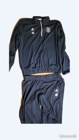 Jogging Vintage Coq Sportif Bleu Jeux Olympiques - Taille 2XL - 100% Coton - Neuf Avec étiquettes
