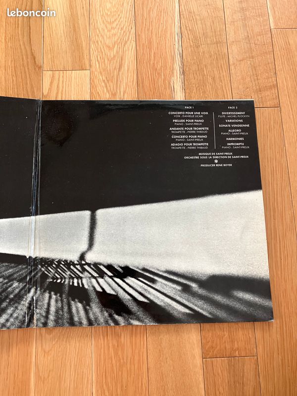 Vinyle Concerto Saint-Preux (image 4)