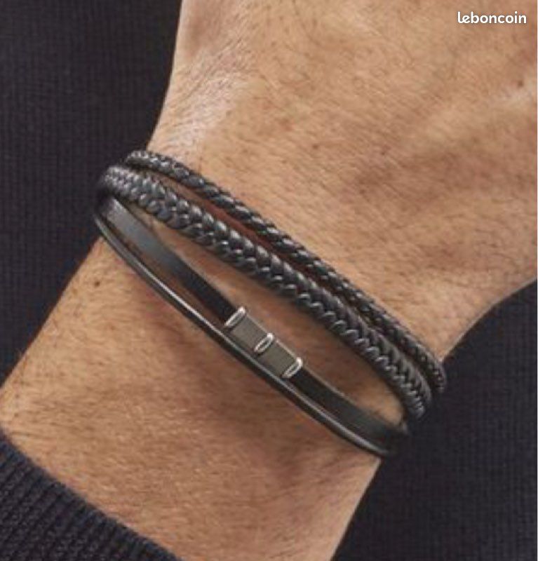 Bracelet Acier Blanc Romain neuf (image 3)