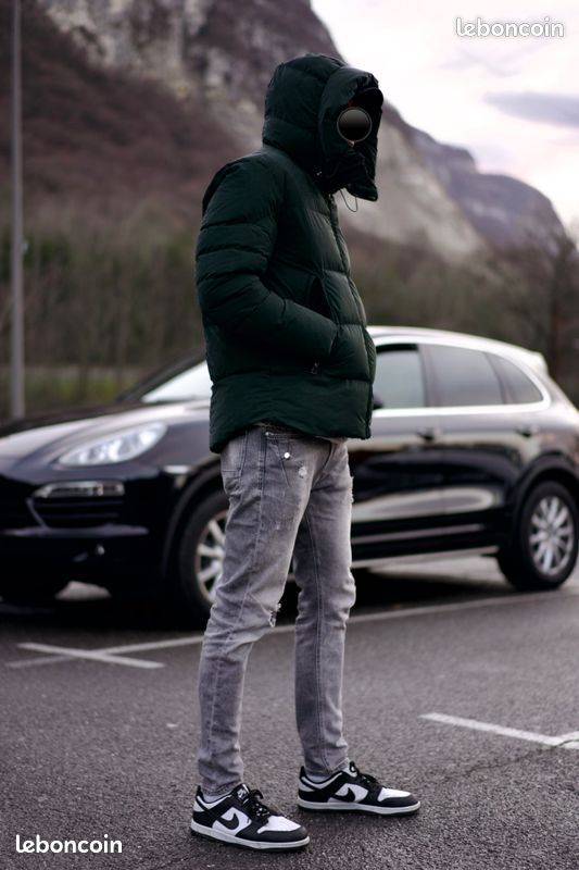 Doudoune stratifié Vert Emeraude Vêtements