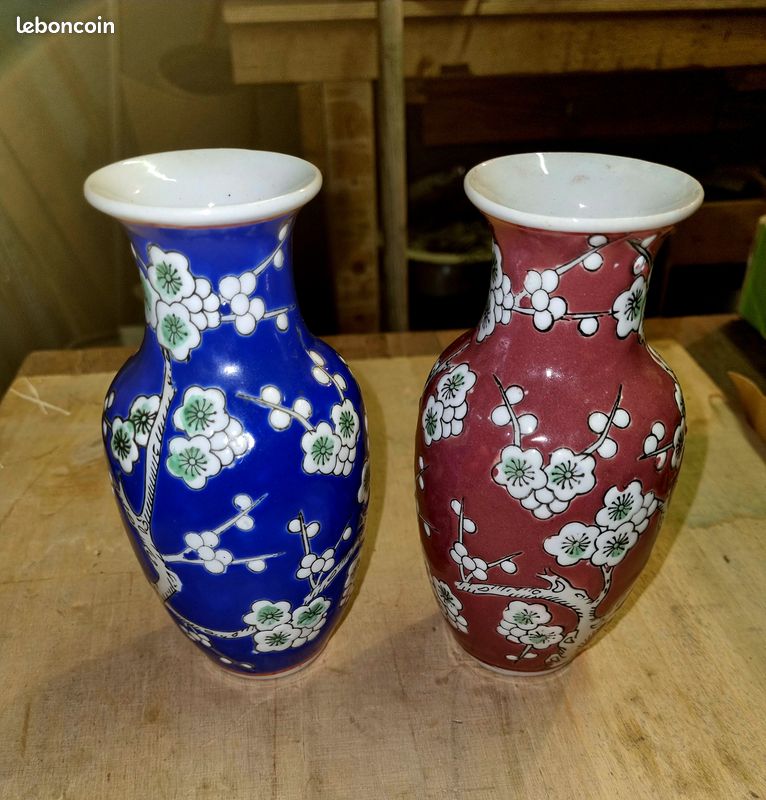 Paire de vases chinois (image 2)