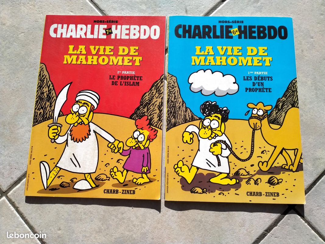 BD La vie de Mahomet t1 et t2 Charlie hebdo (image 1)