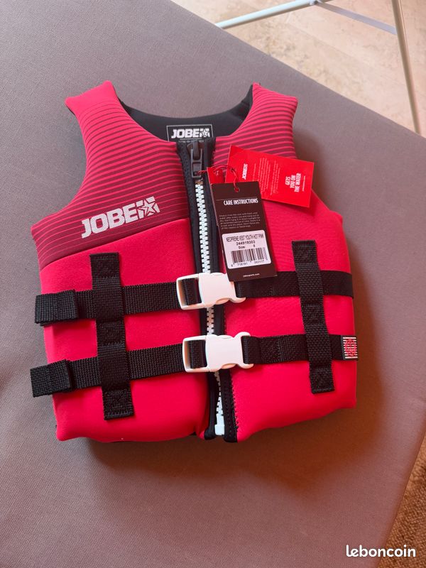 Gilet de sauvetage néoprène enfant Jobe Neoprene Vest Youth - Neuf avec étiquette (Taille 6) (image 1)