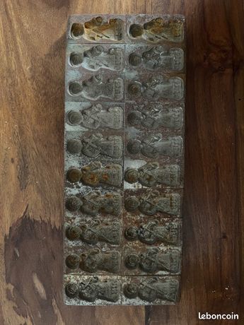 Plaque Ganache Ancienne - Moule à Chocolat Rectangle Inox - L'Étang