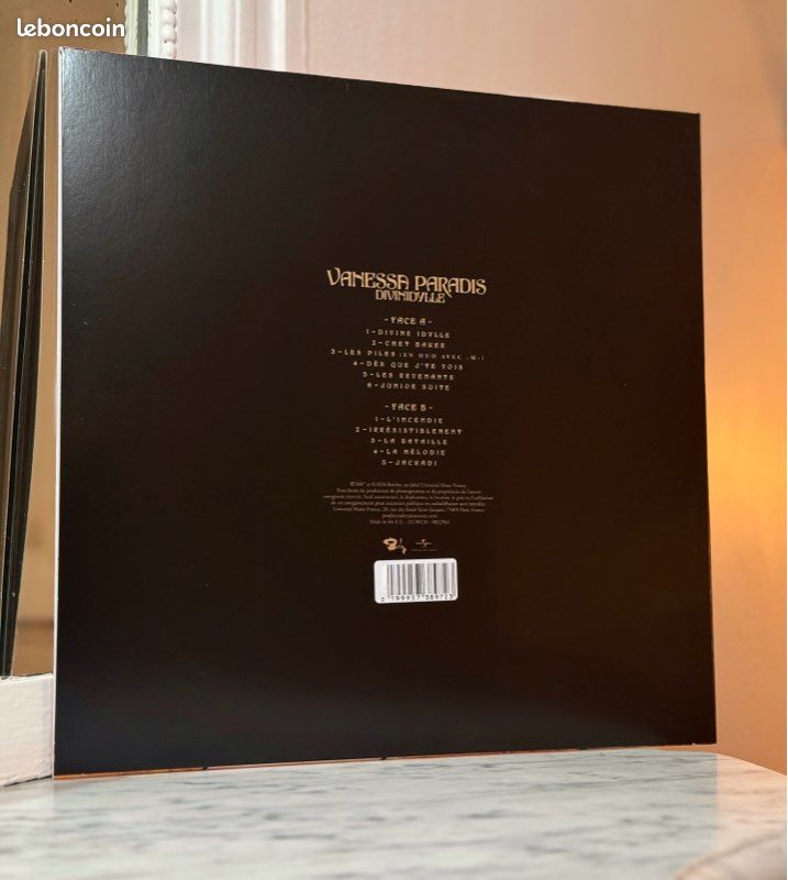 Vinyle signé - Vanessa Paradis Divinidylle (image 3)