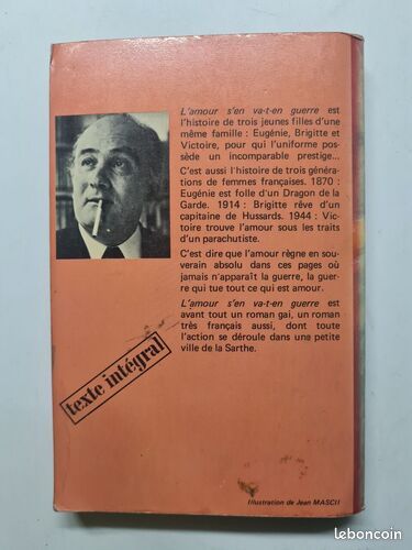 [Livre] L'amour s'en va-t-en guerre - Bon état (image 2)