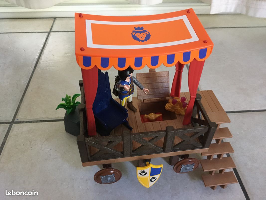 Lot Playmobil Super 4 Alex - Référence 6695, Occasion, Univers Château