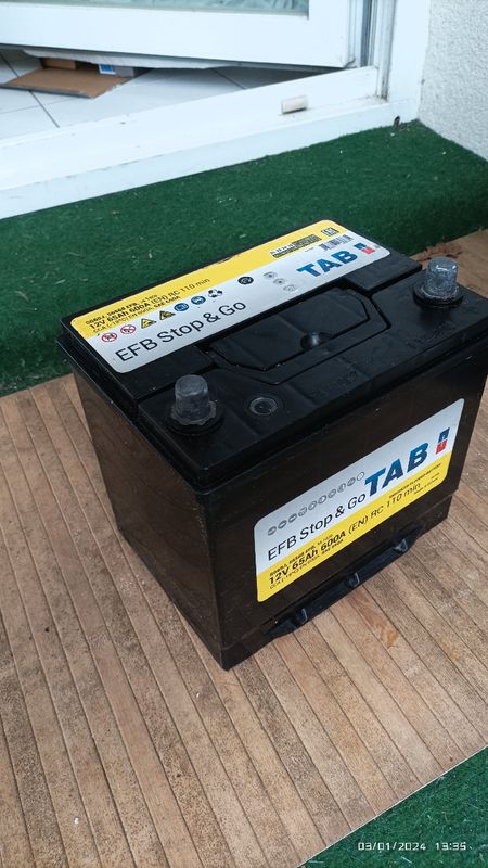 Batterie 12v 65Ah 600A EN - Équipement auto