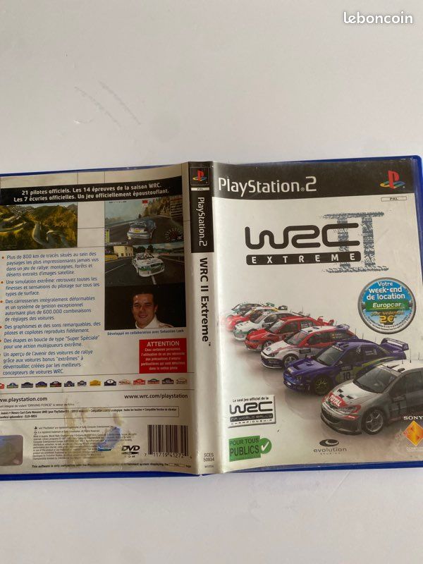 Jeu Playstation 2 - WRC II Extreme - Jeux vidéo