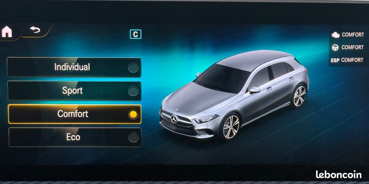 MERCEDES-BENZ CLASSE A 1.5 180 D 115 STYLE LINE 7G-DCT Bva - ATTELAGE (image 29)