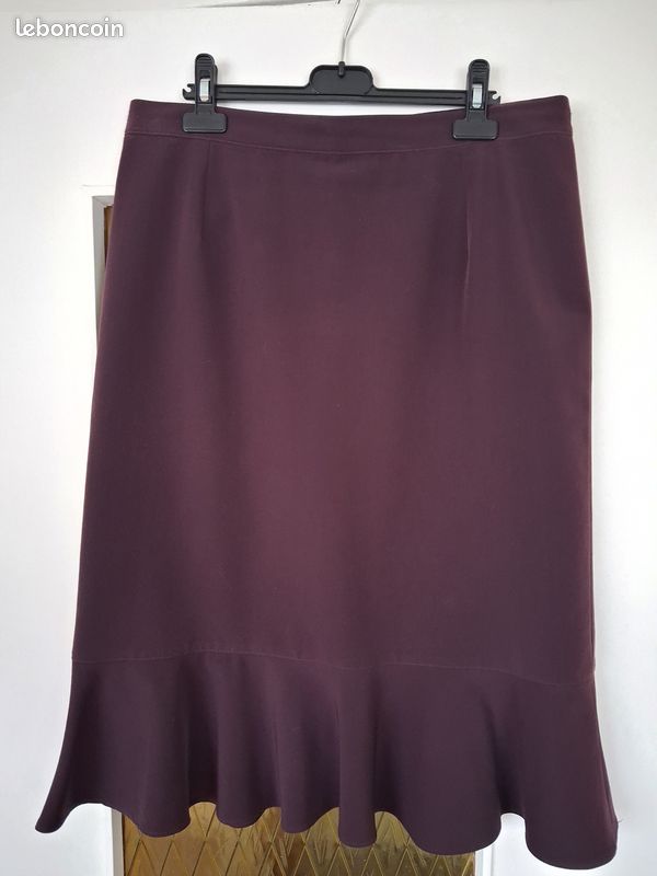 Jolie jupe prune (image 1)