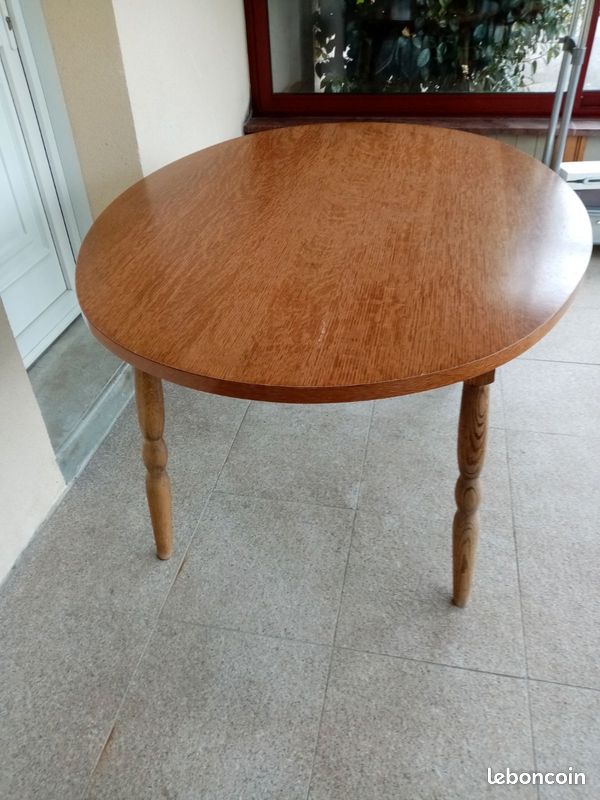 Vends table ovale (image 1)