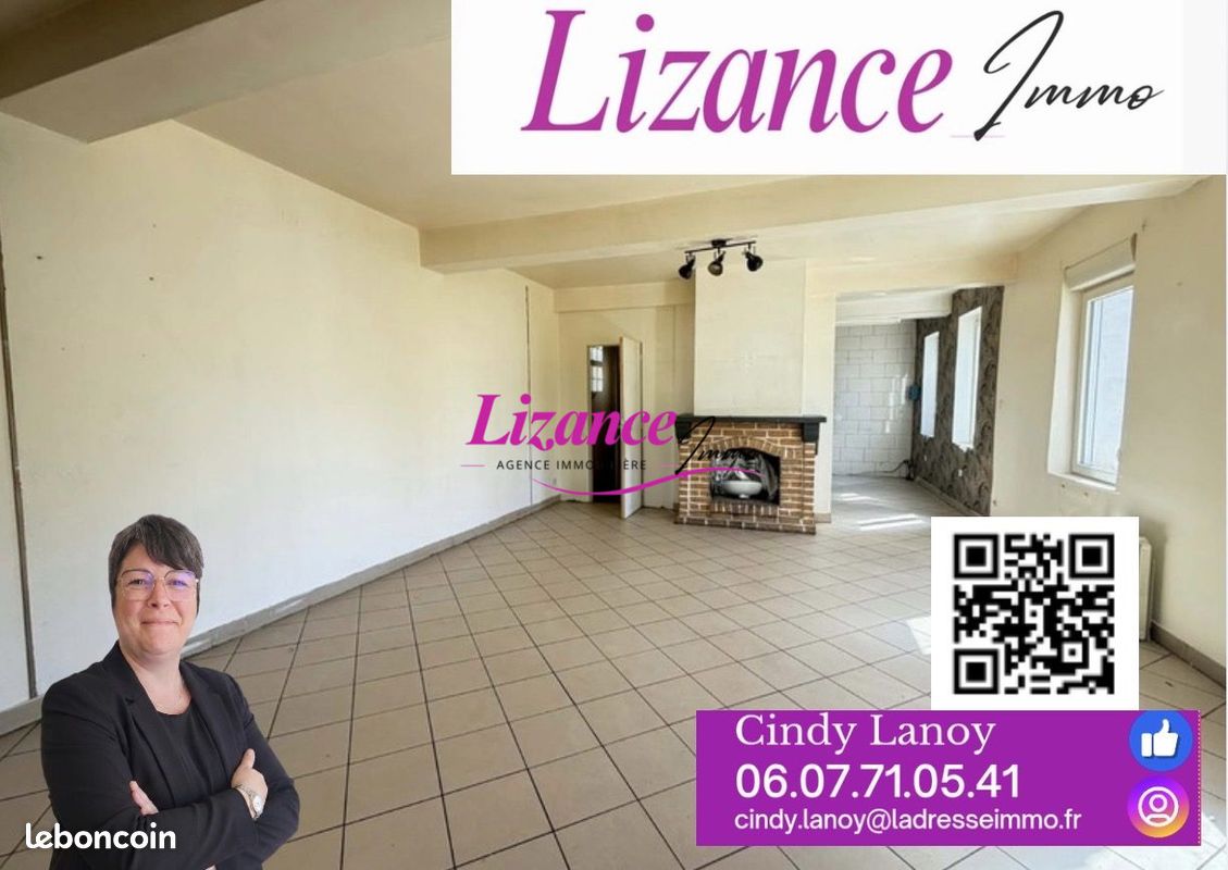 Maison 5 pièces 103 m² · à Beaurevoir · 103 m² · 55 000 €