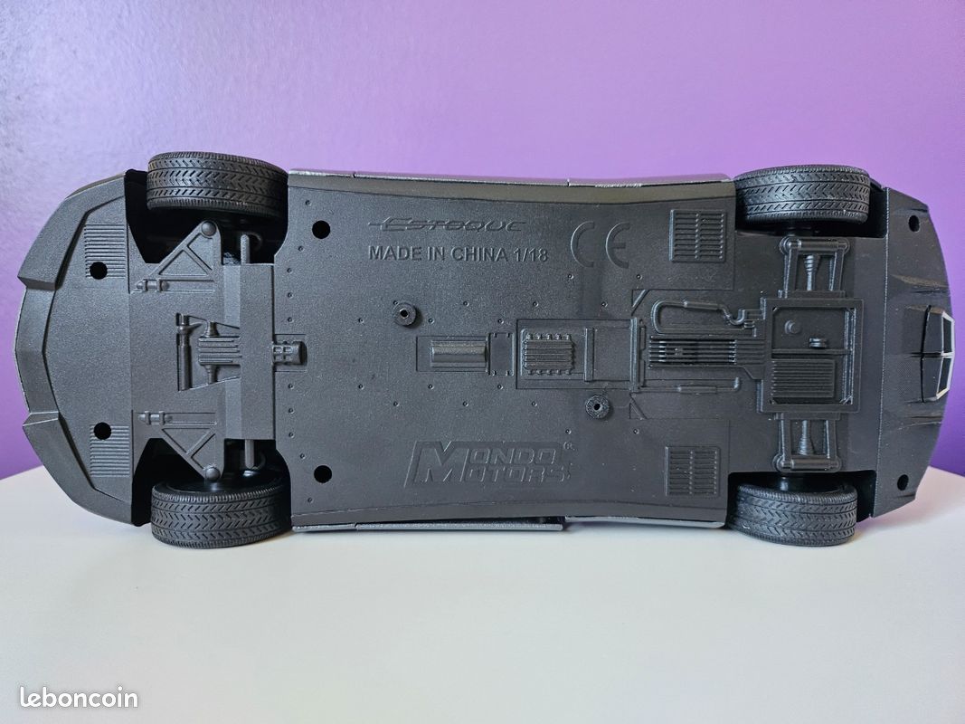 MONDO MOTORS - Véhicule miniature - Métal - Rétro-friction - Bus équipe