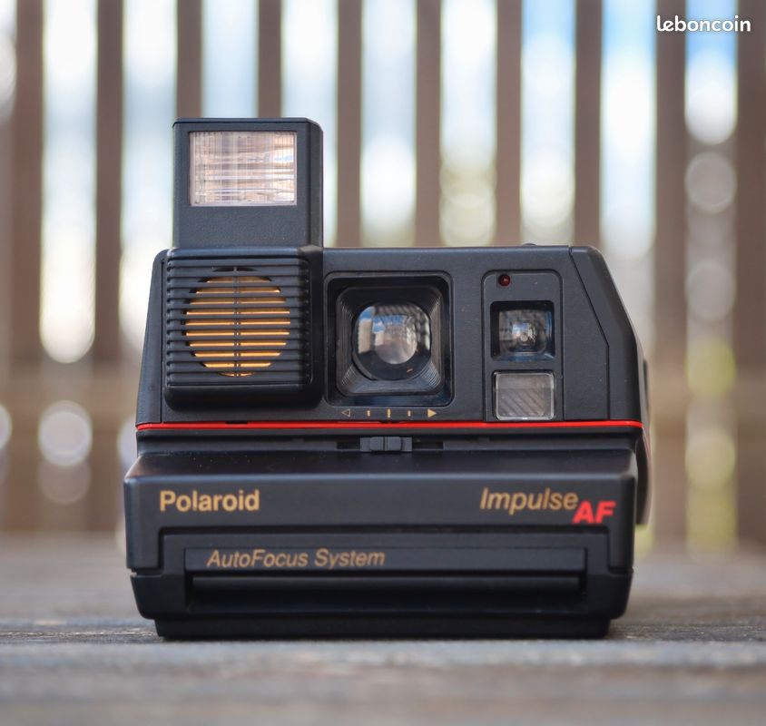 Polaroid Impulse Appareil Photo Instantané Vintage - Film 600 Flash Automatique